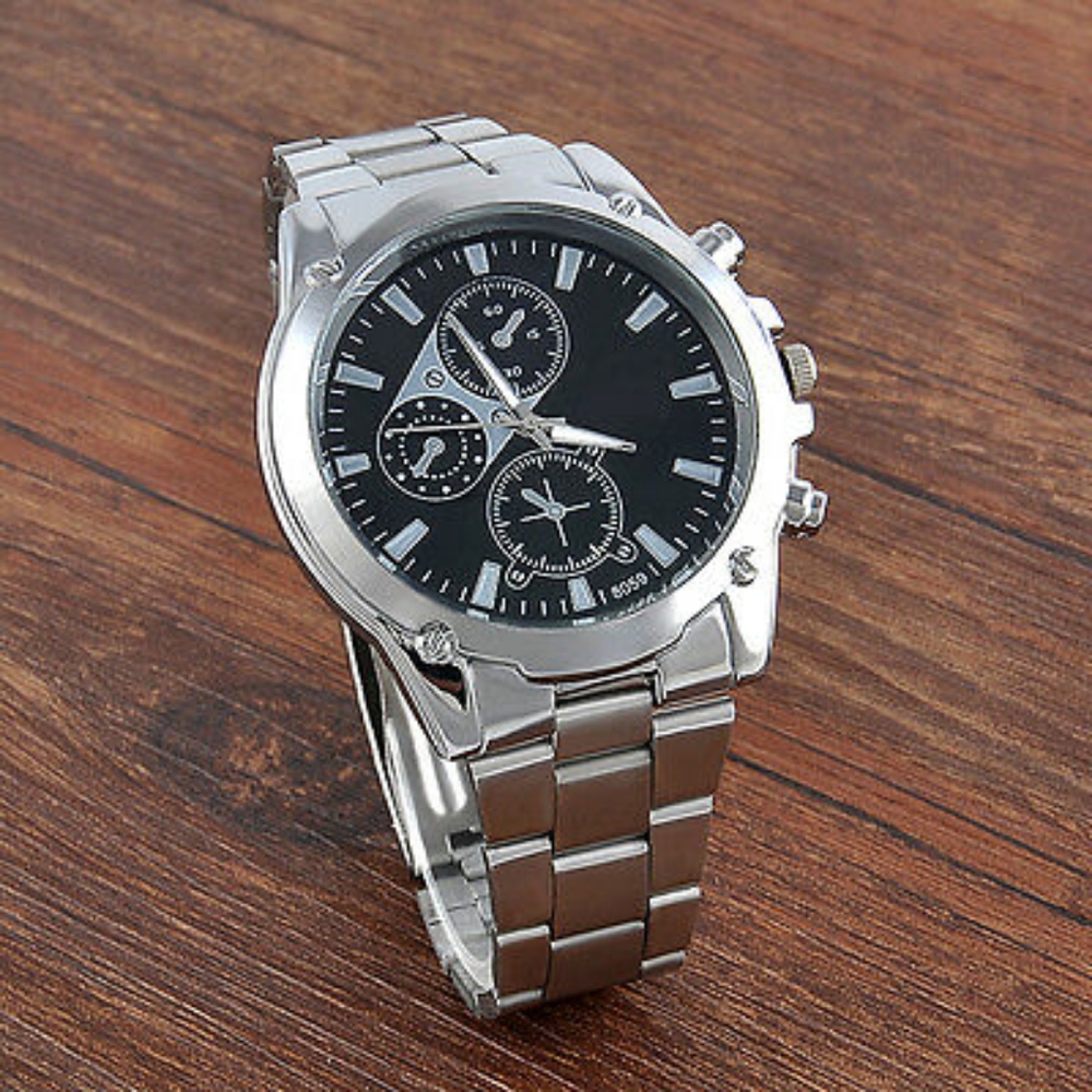 Men's Luxury Watch, Fashion Stainless Steel Army